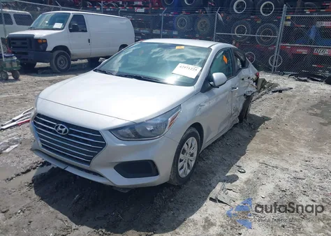 2021 Hyundai Accent Se z USA, uszkodzony, nr VIN 3KPC24A60ME140404
